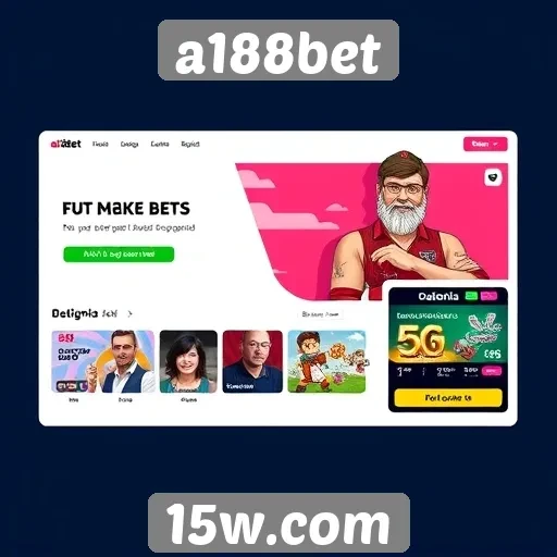 novidades no design do site a188bet
