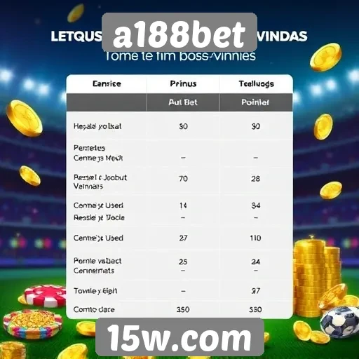 Comparação de bônus de boas-vindas a188bet com concorrentes